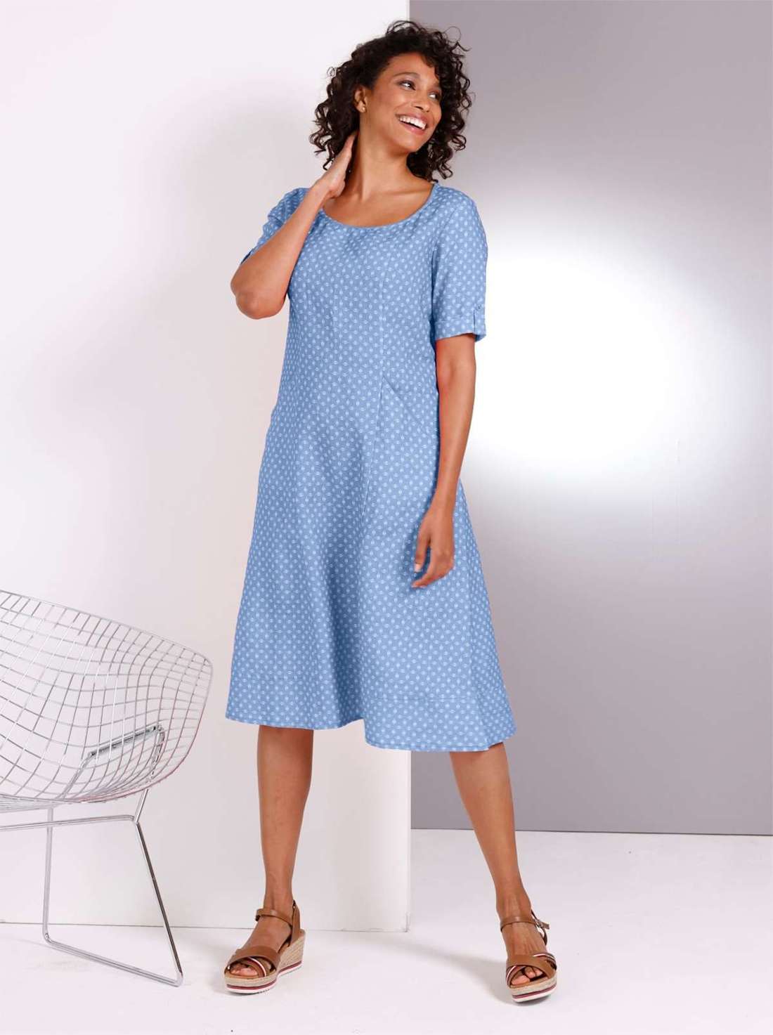 Летнее платье Leinen-Kleid