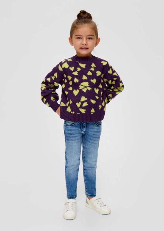 Джинсы обычного кроя с пятью карманами