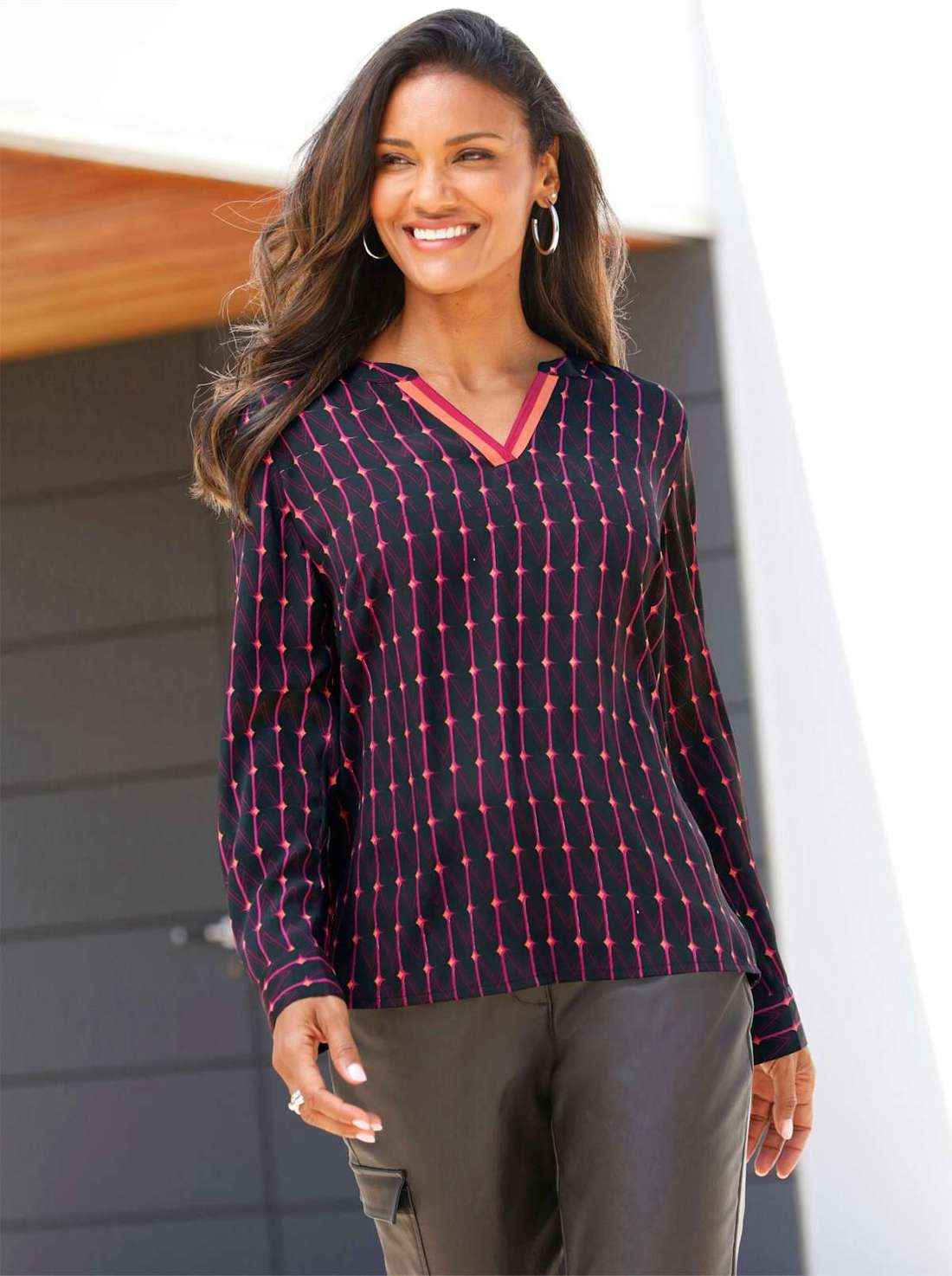 Блузка без шнуровки