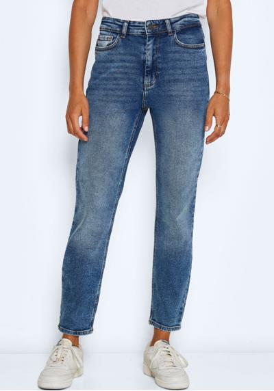 джинсы до щиколотки NMMONI HW STRAGHT ANK JEANS AZ221DB NOOS