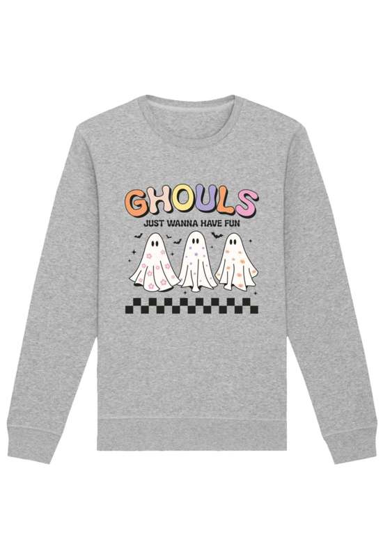 толстовка Retro Halloween Ghouls just wanna have fun