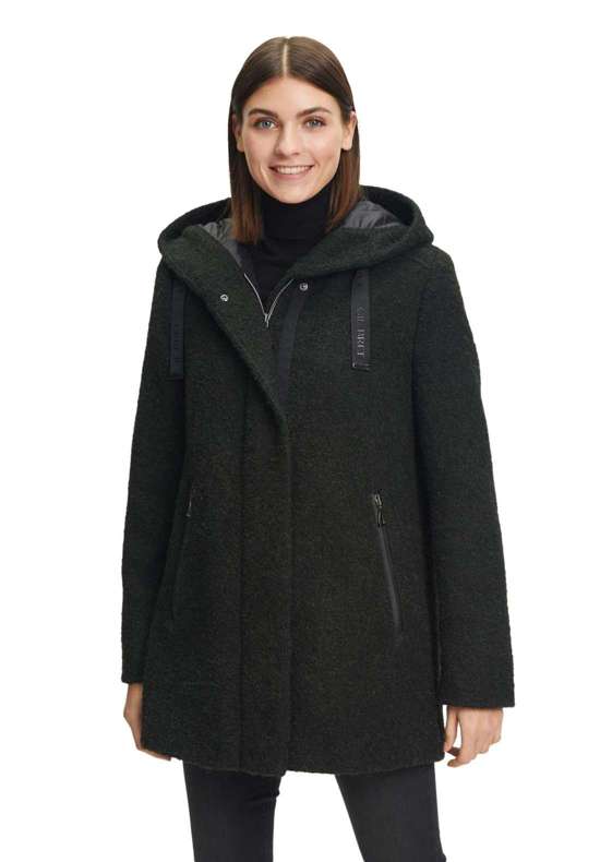 Шерстяная куртка с капюшоном Wolljacke mit Kapuze