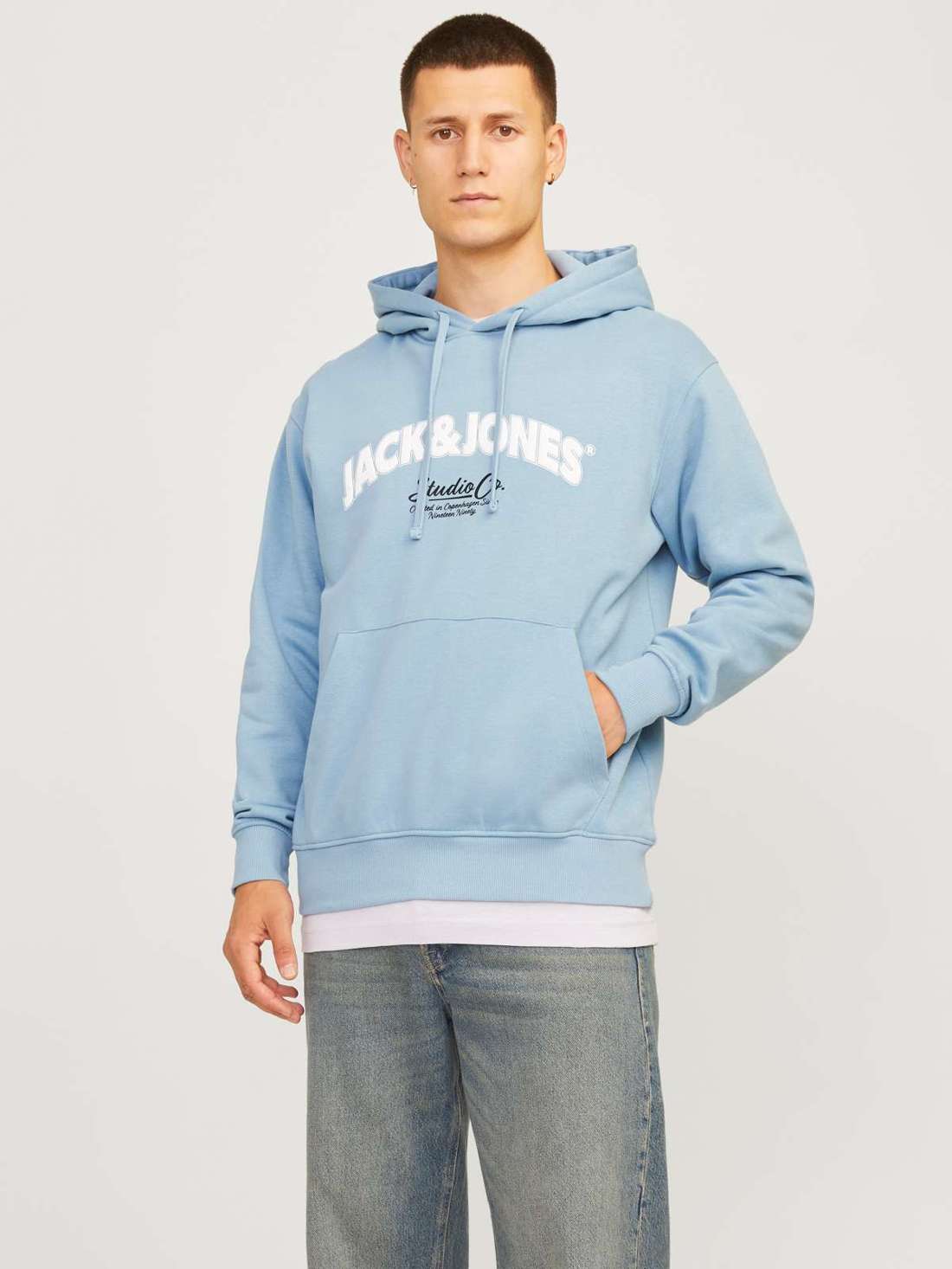 Толстовка с капюшоном JORBRONX ARCH BIG SWEAT HOOD