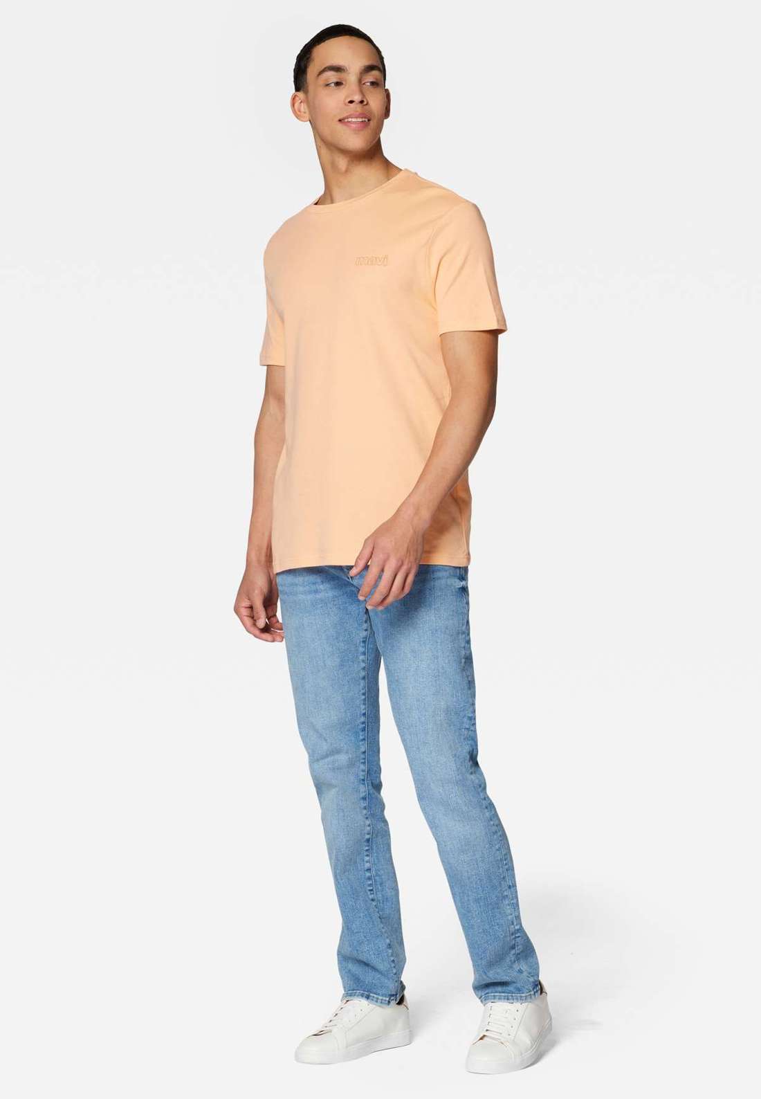 рубашка с круглым вырезом BASIC TEE