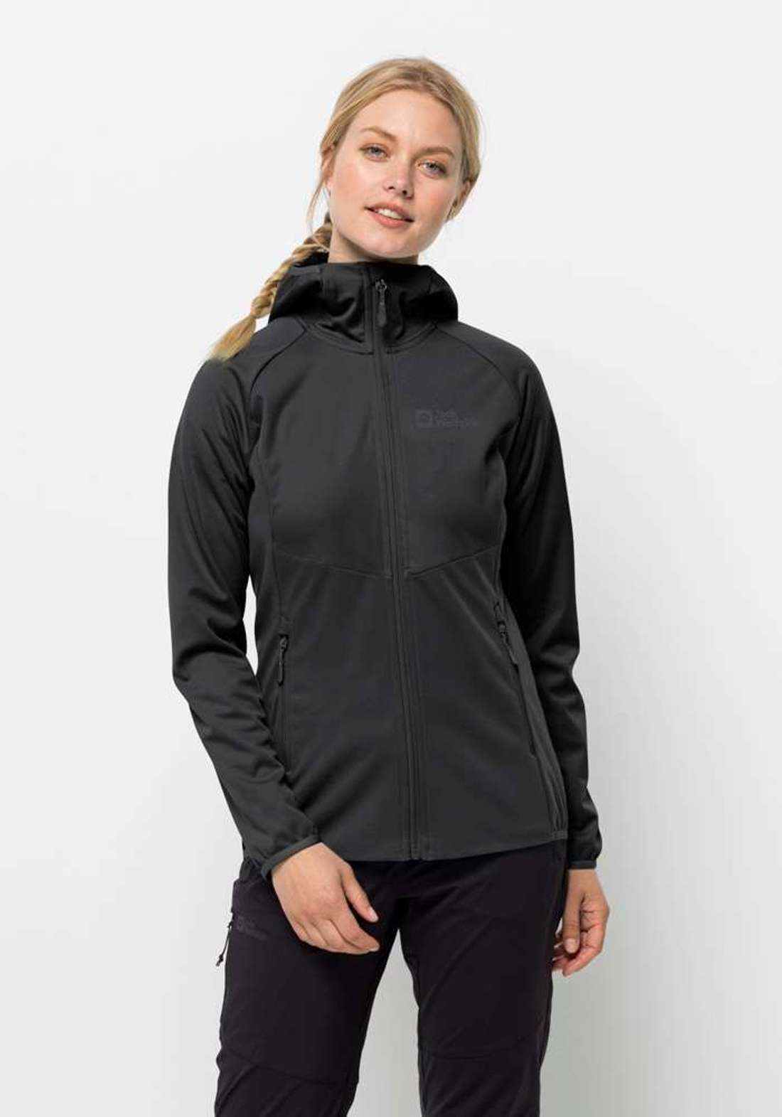 Куртка из софтшелла с капюшоном GO HIKE SOFTSHELL W