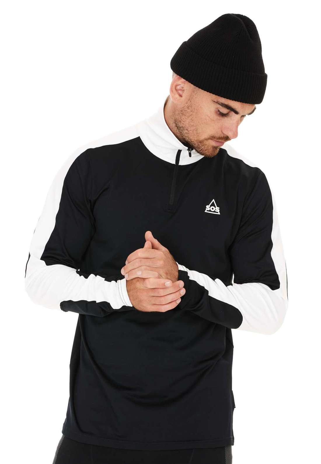 Функциональная рубашка с высоким воротником. Åre