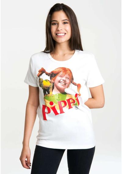 Футболка с лицензионным оригинальным дизайном Pippi Langstrumpf