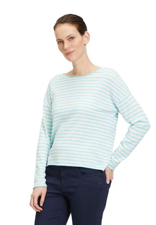Вязаный свитер Betty & Co Strickpullover mit U-Boot-Ausschnitt