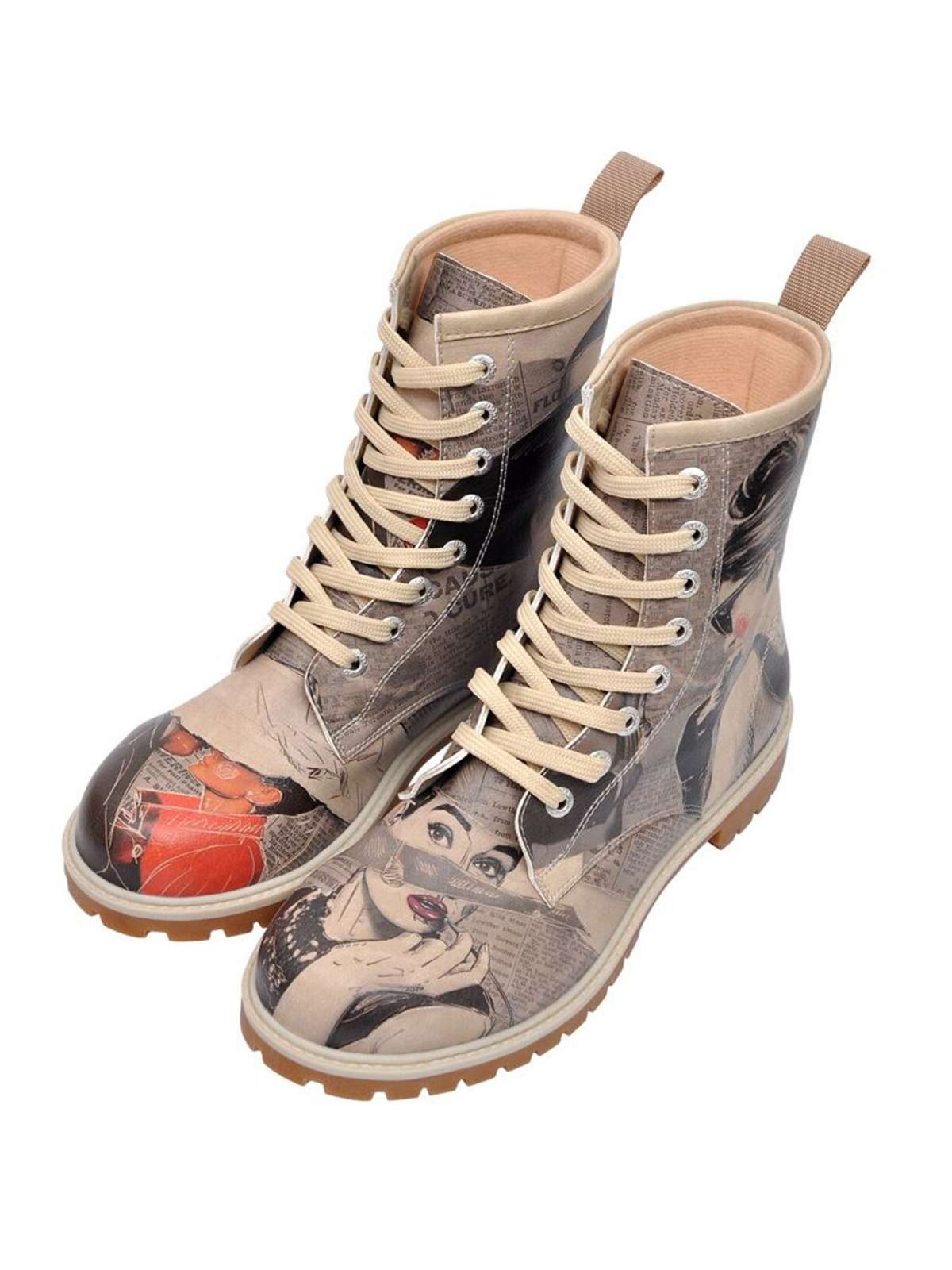 ботинки на шнуровке Damen Boots Go Back to Being Yourself Vegan Damen Boots / female