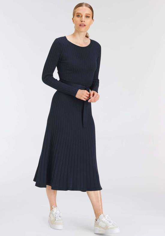 Вязаное платье с поясом в тон - НОВЫЙ БРЕНД!