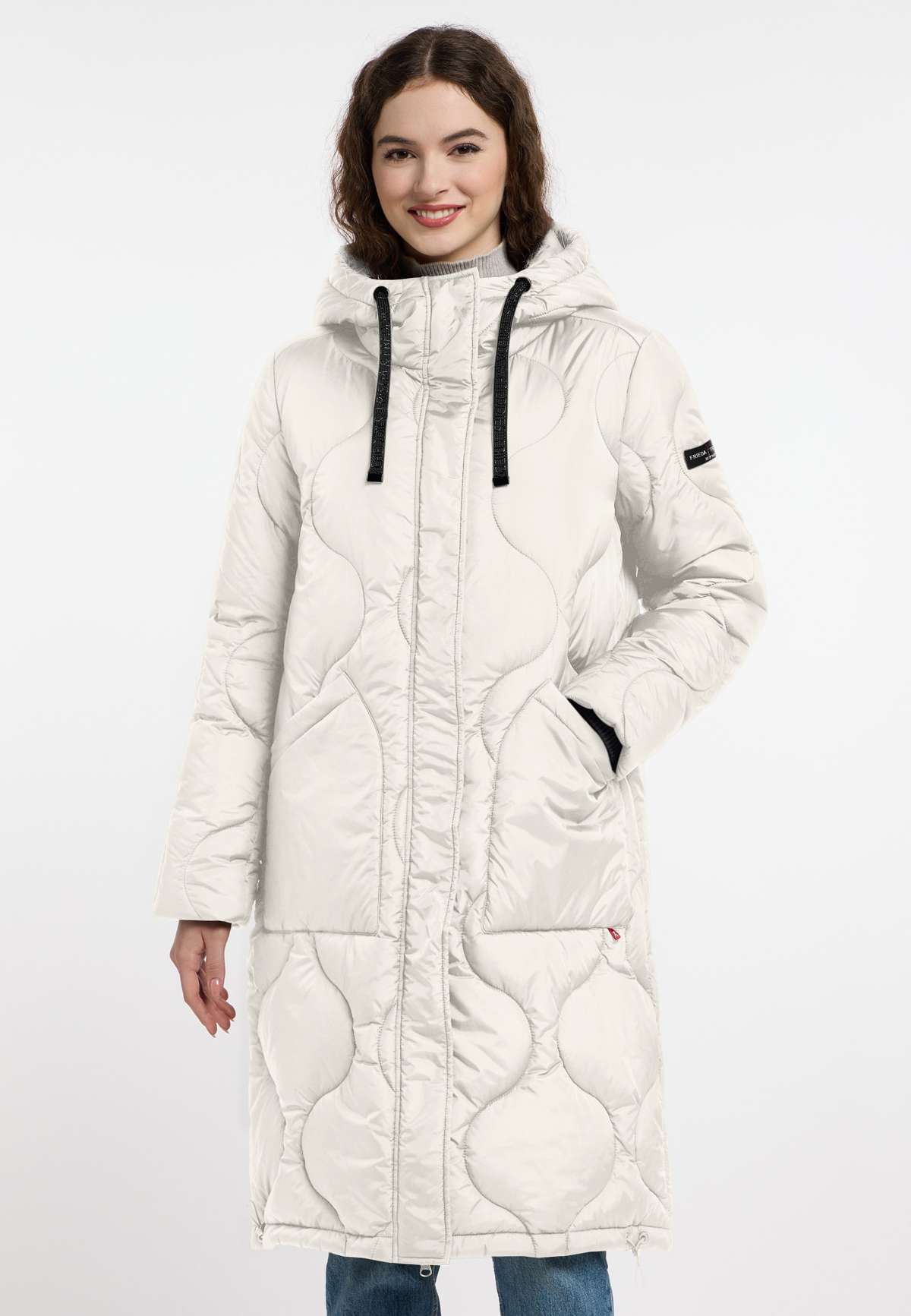 Длинное пальто на молнии Thermolite Coat / New Foxie