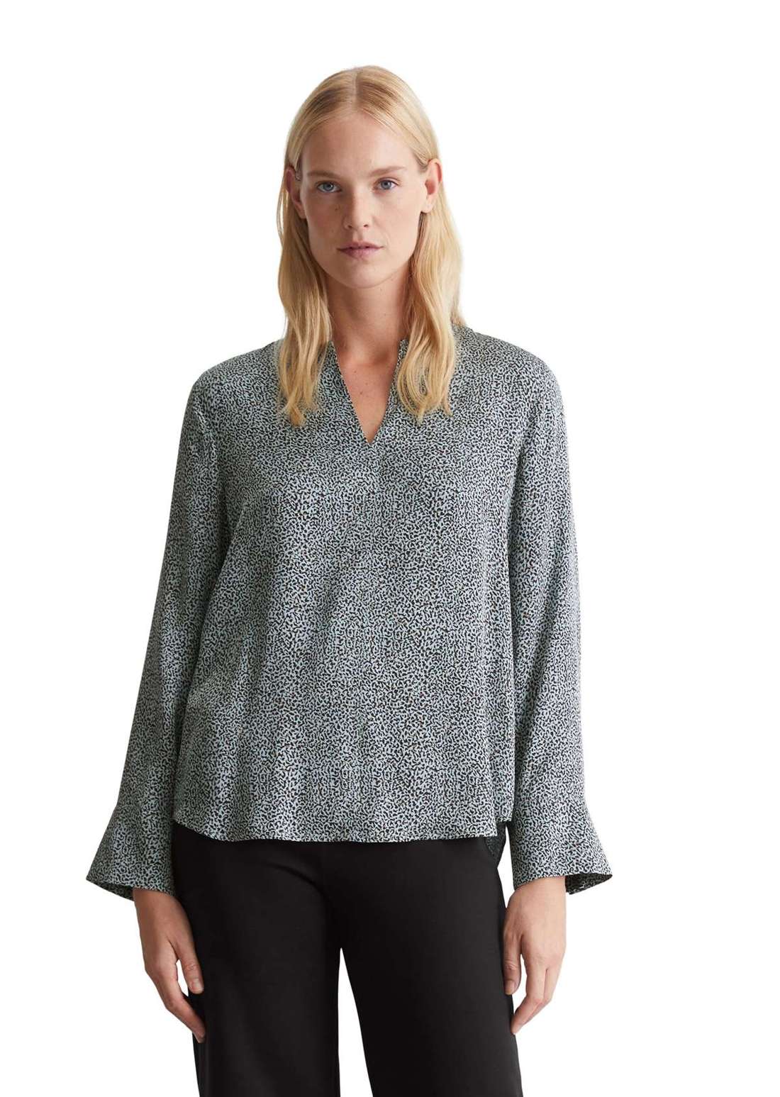 Блузка с длинными рукавами aus LENZING™ ECOVERO™