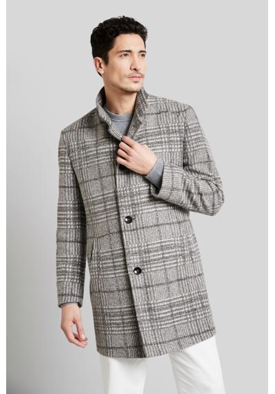 Шерстяное пальто в клетку