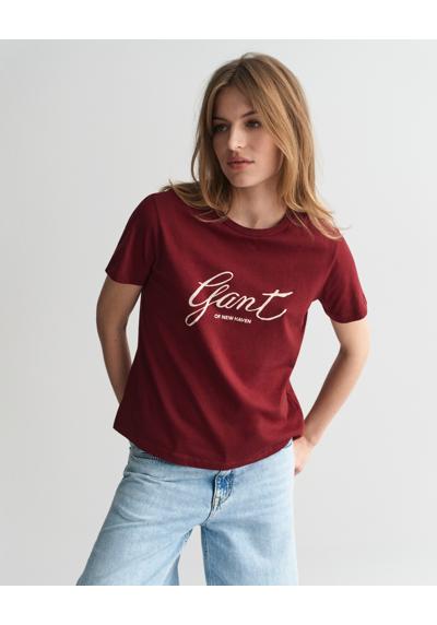 футболка REG SCRIPT T-SHIRT