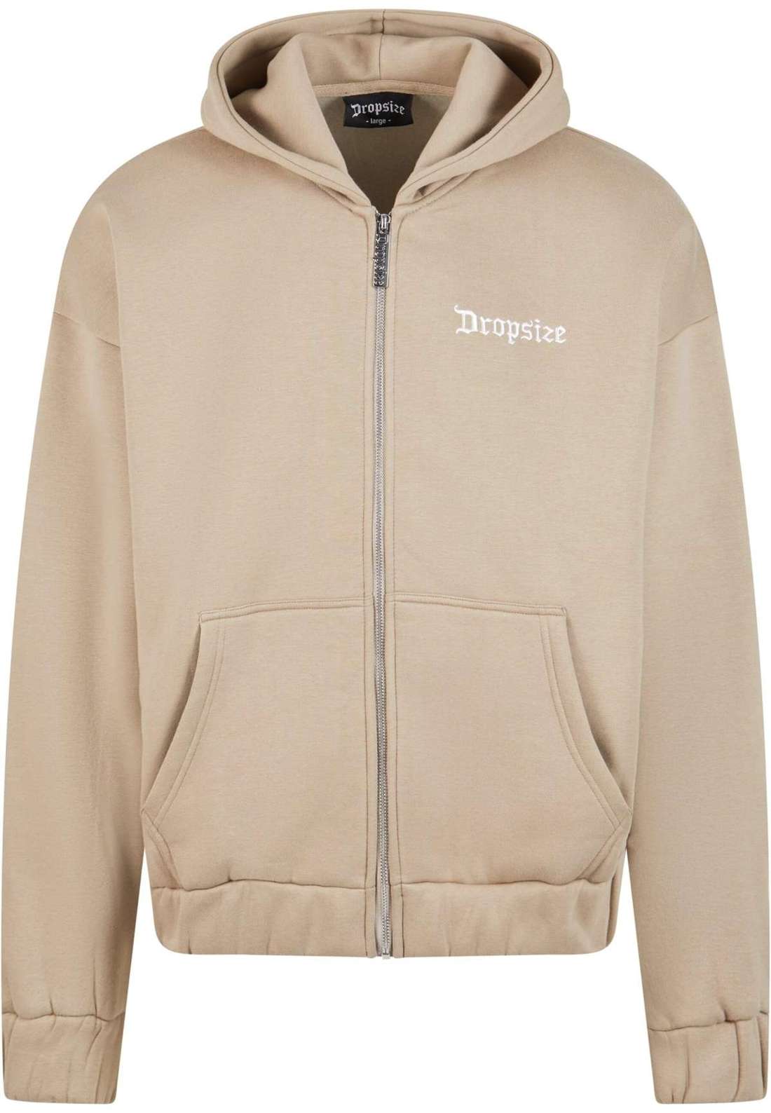 Толстовка Herren Super Heavy Oversize Blank Zip Hoodie