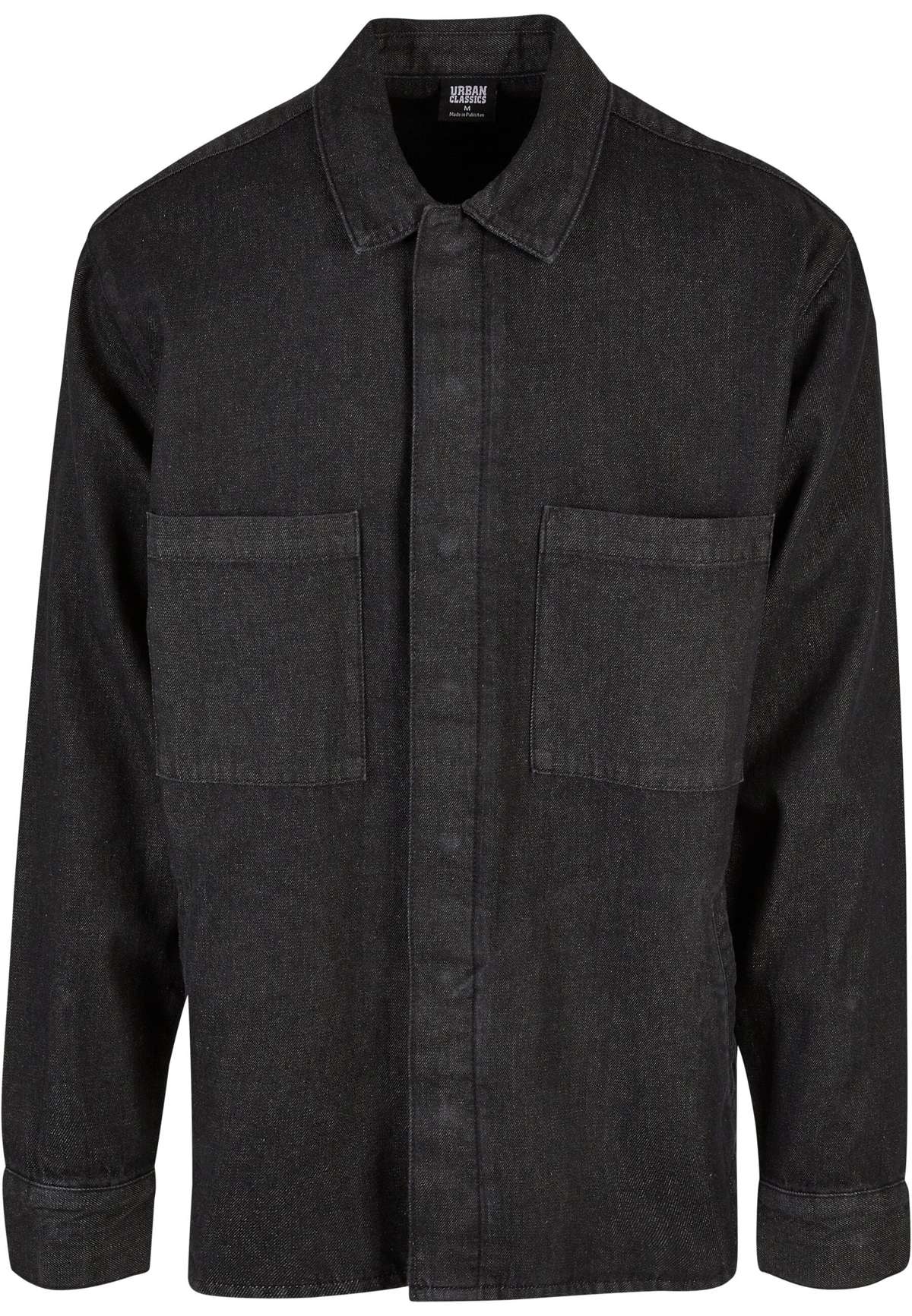 Рубашка с длинным рукавом Urban Classics Herren Oversized Denim Pocket Shirt