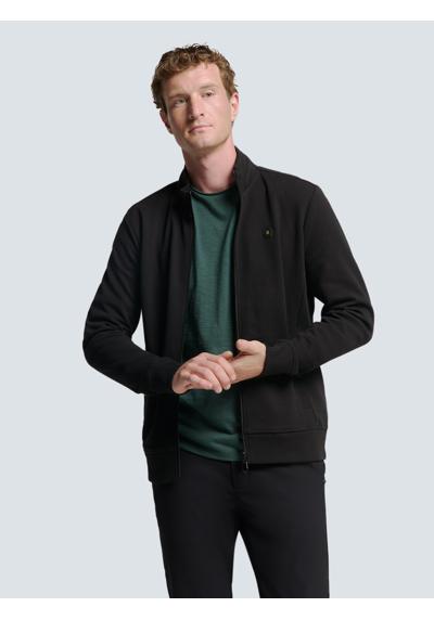 Свитера No Excess Weste mit Twill-Jacquard und Reißverschluss