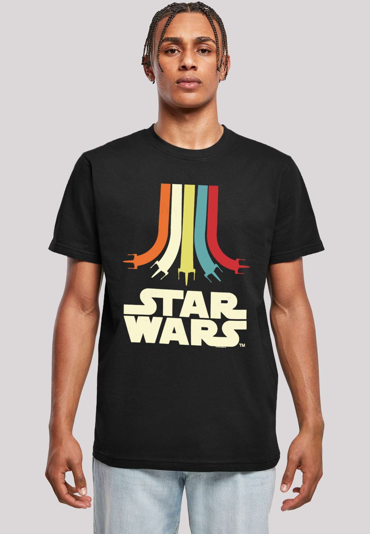 футболка Star Wars Retro Rainbow Regenbogen