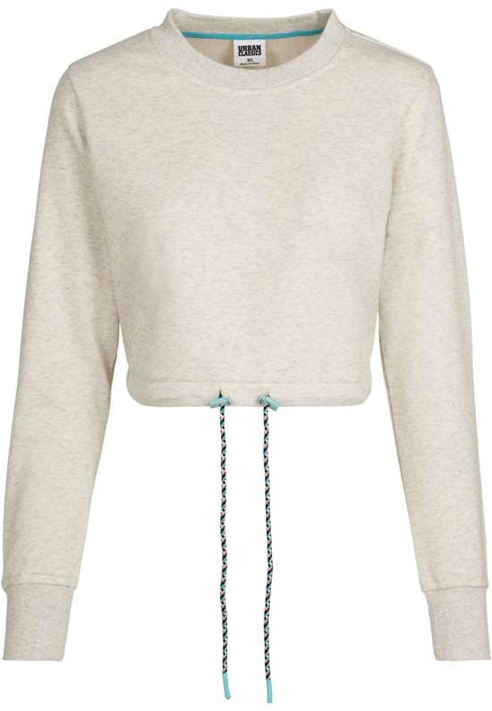 толстовка Urban Classics Damen Ladies Oversized Cropped Crewneck
