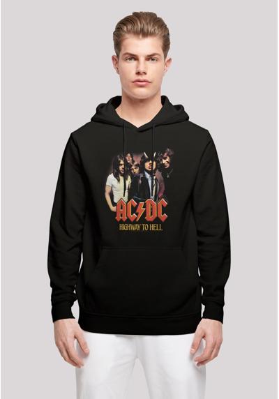 Толстовка с капюшоном ACDC Rock Band Music Highway To Hell Group