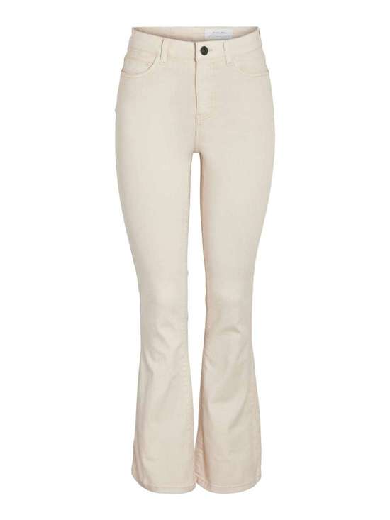 Джинсы Bootcut NMSALLIE HW FLARE JEANS OATMEAL NOOS