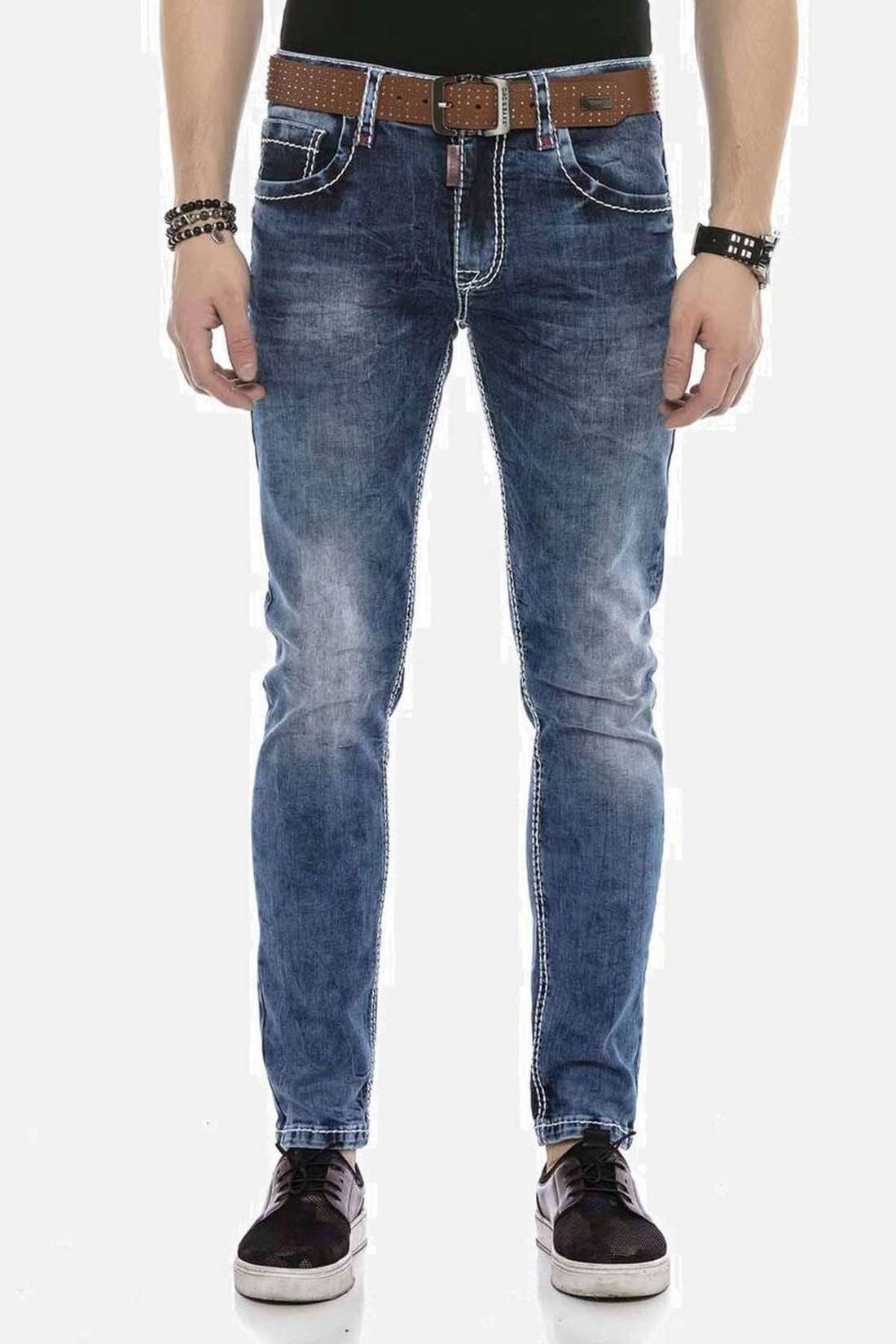 джинсы с 5 карманами DENIM
