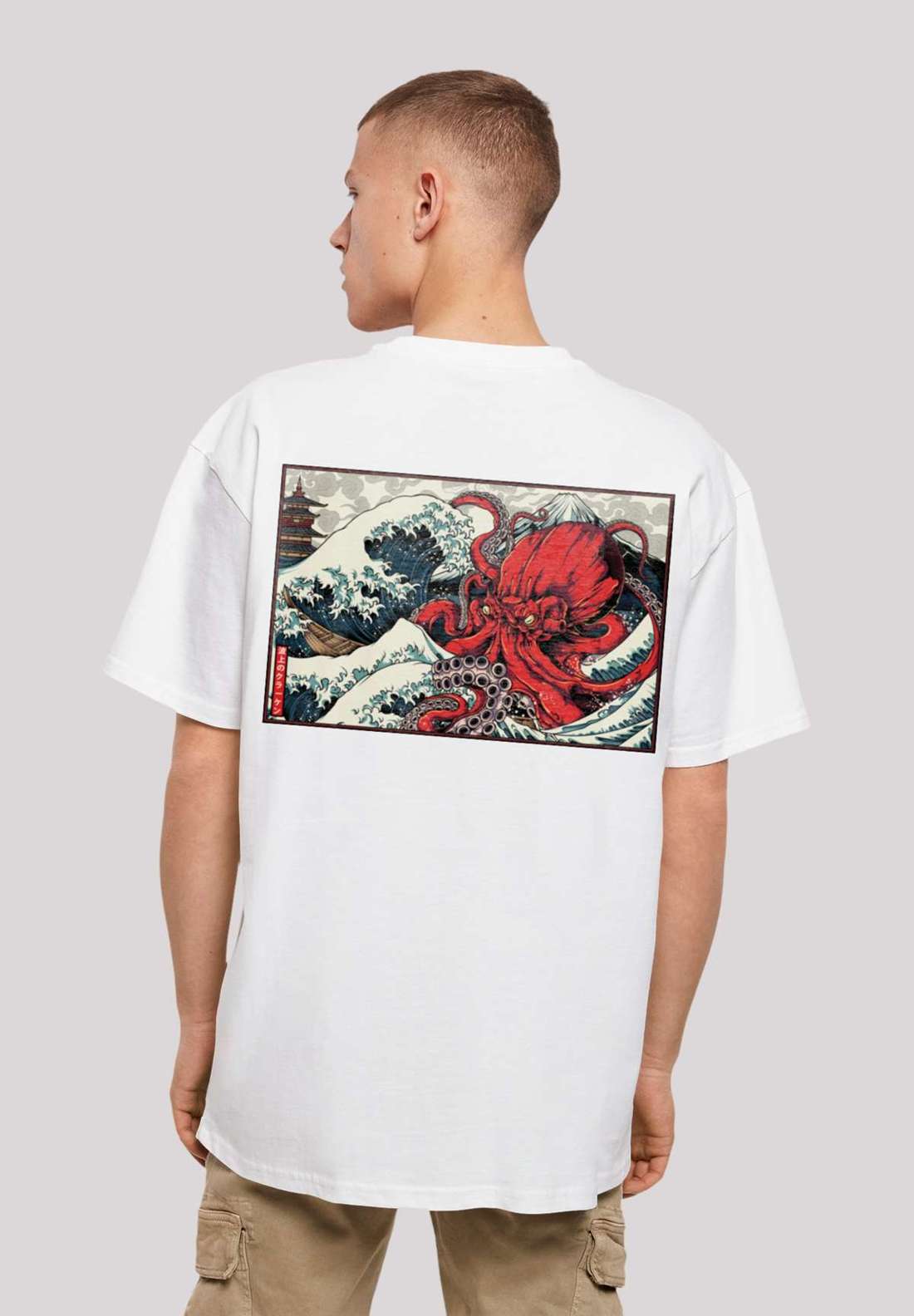 футболка Octopus Japan