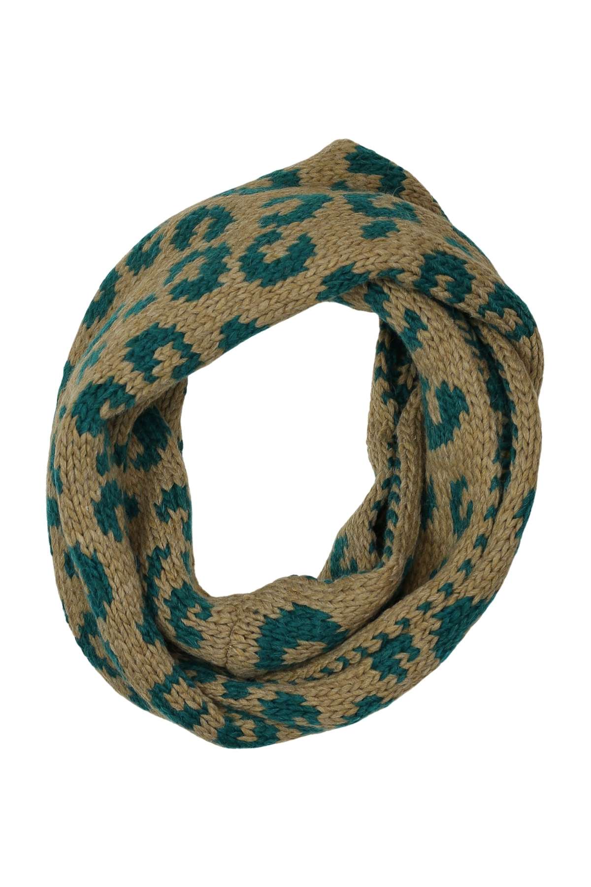Модный шарф, (1 шт.), петля с леопардовым принтом