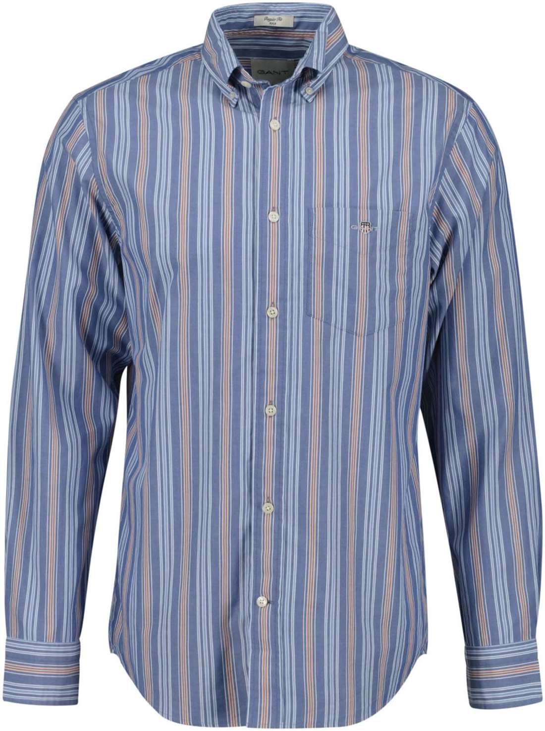 Рубашка с длинным рукавом REG POPLIN STRIPE SHIRT