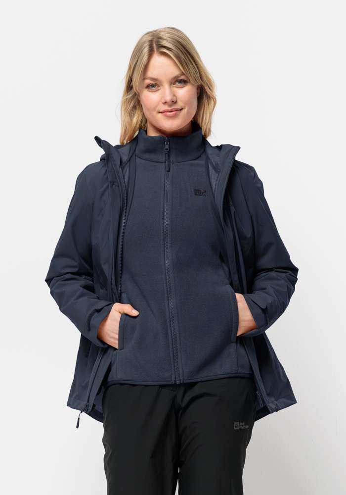 Функциональная куртка 3-в-1 с капюшоном. MOONRISE 3IN1 JKT W