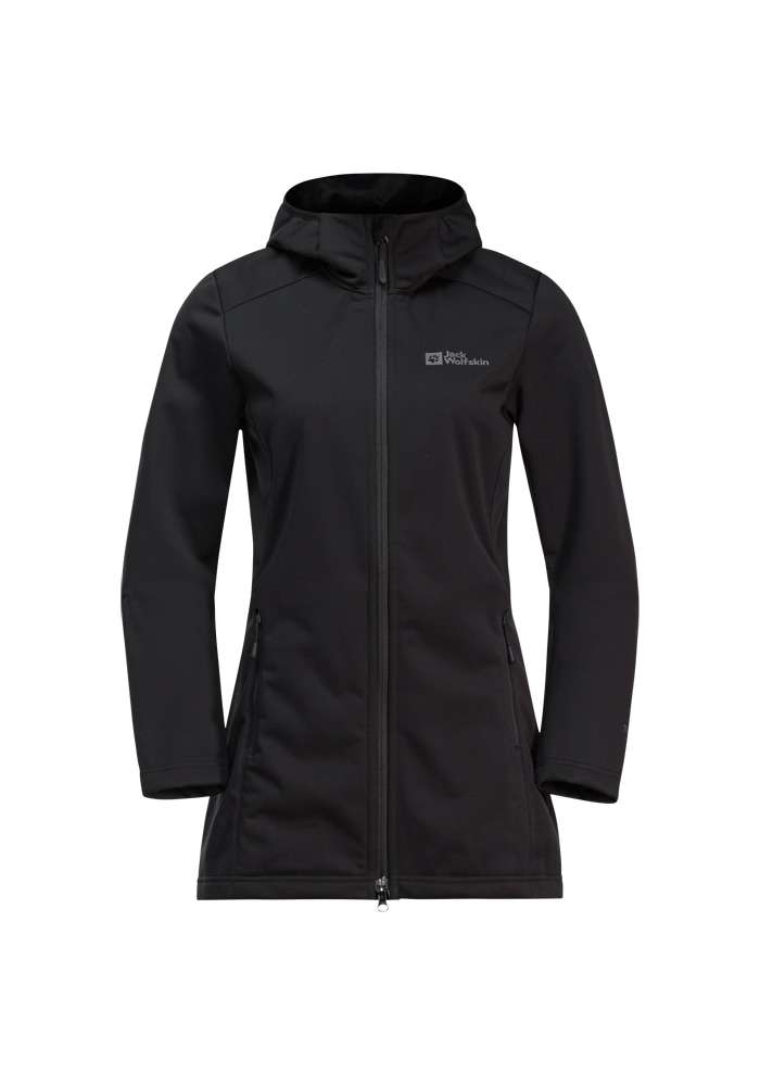 Пальто из софтшелла WINDHAIN COAT W