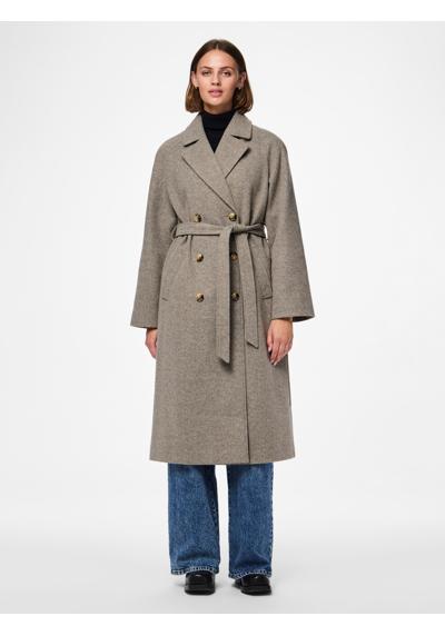 Длинное пальто PCMARBEL LONG COAT NOOS