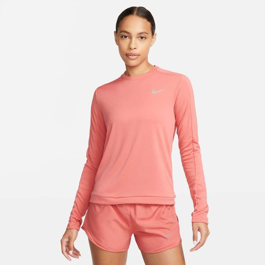 Беговая рубашка DRI-FIT WOMEN`S CREW-NECK RUNNING TOP
