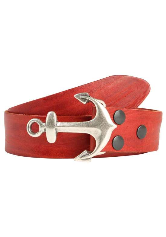 Кожаный ремень со сменной застежкой. Anker SO19°