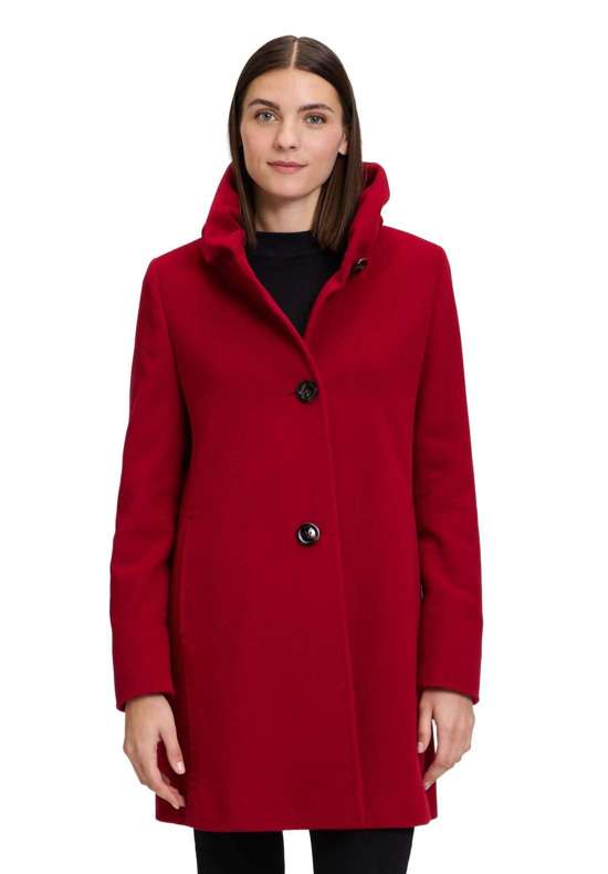 Шерстяная куртка Wolljacke mit Stehkragen