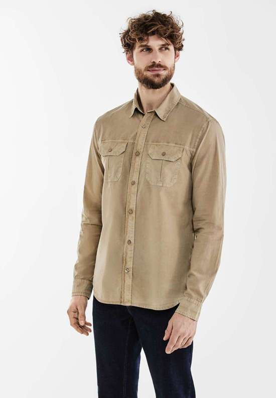 Рубашка с длинным рукавом