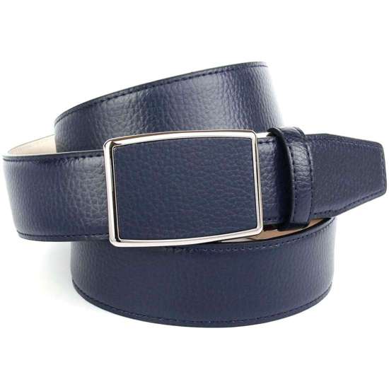 Кожаный ремень с автоматической застежкой