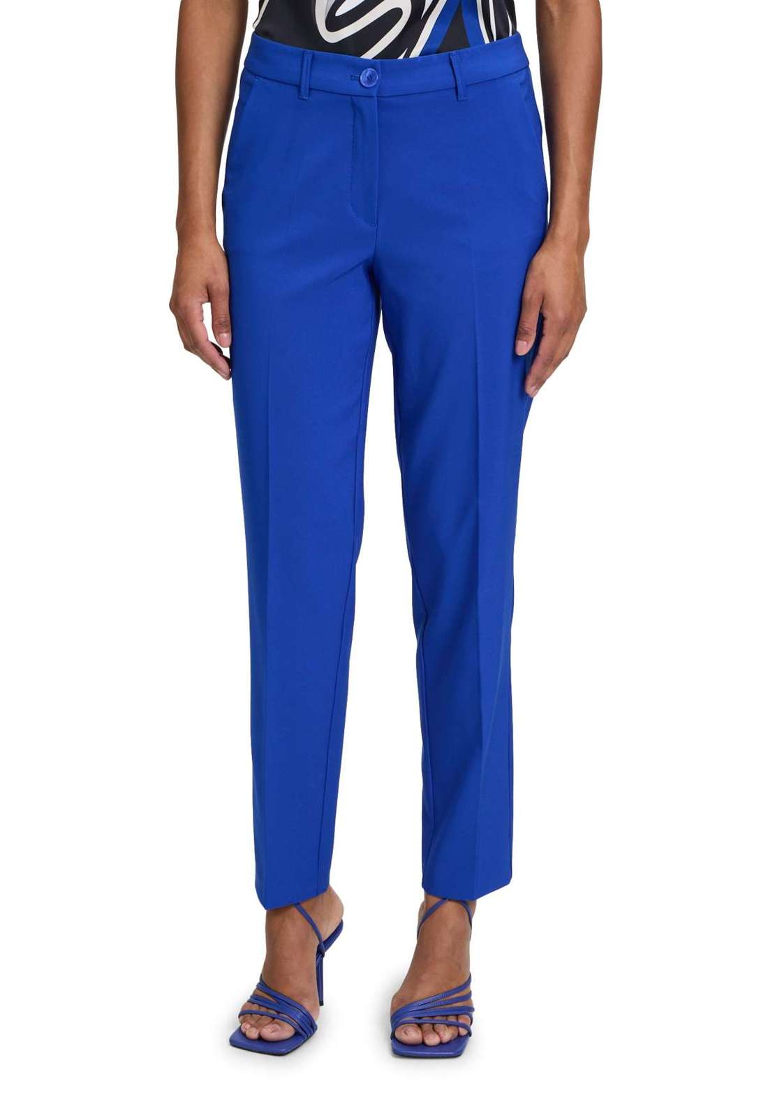 Плиссированные брюки Businesshose mit Bügelfalte