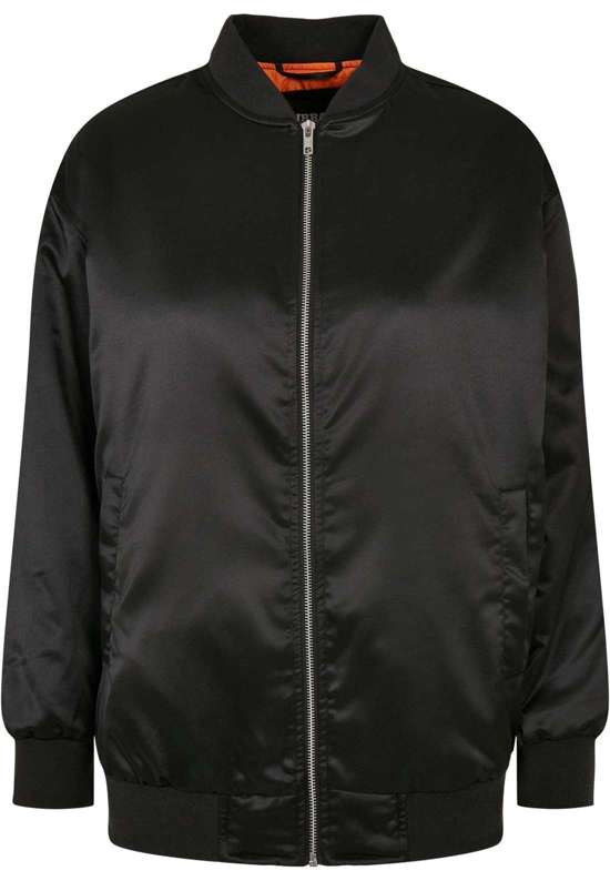 анорак Urban Classics Damen Ladies Oversized Satin Bomber Jacket