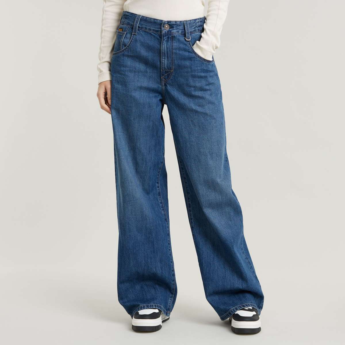 Широкие джинсы Skater High Loose Wmn