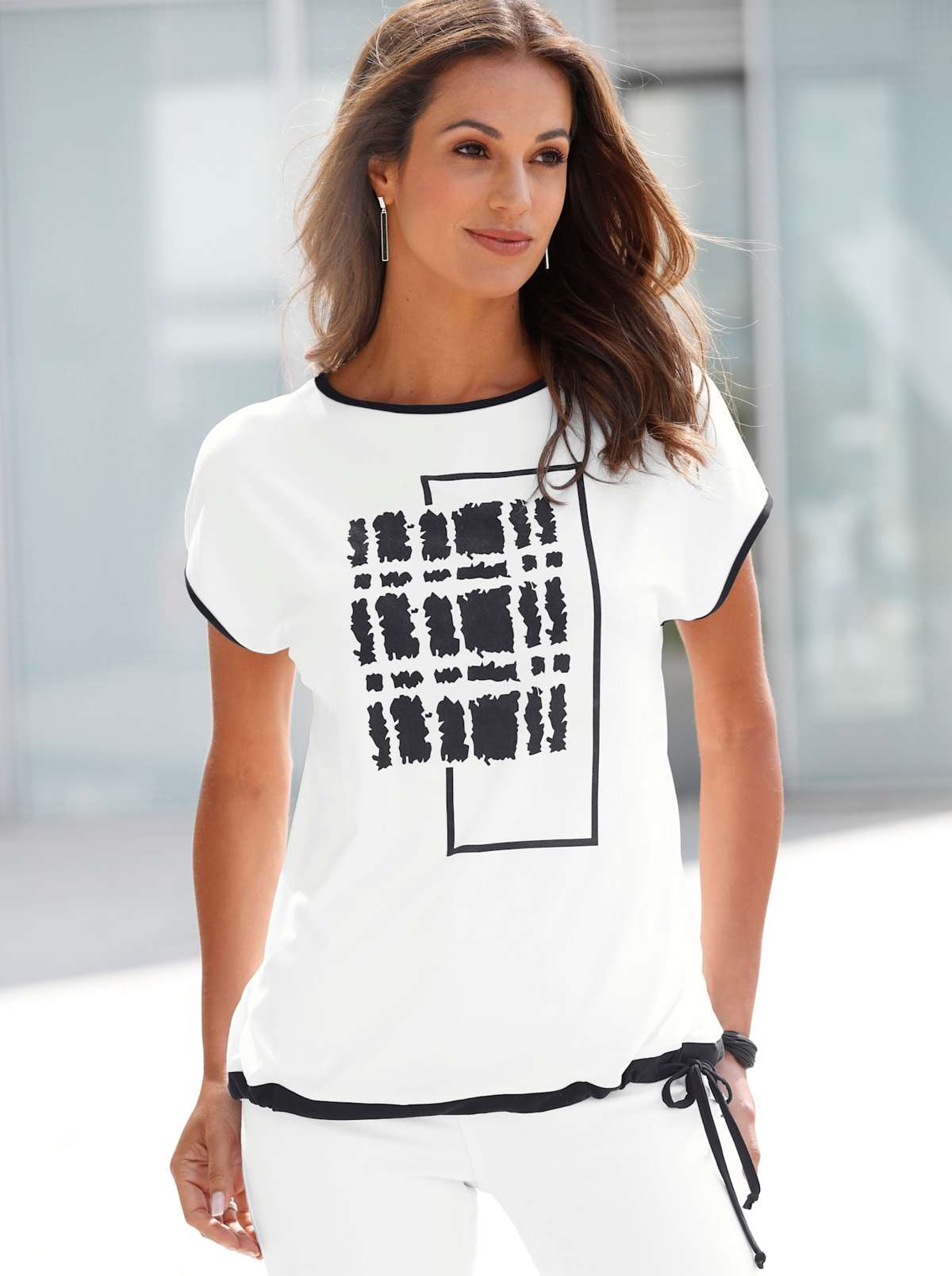 Рубашка с принтом Shirt