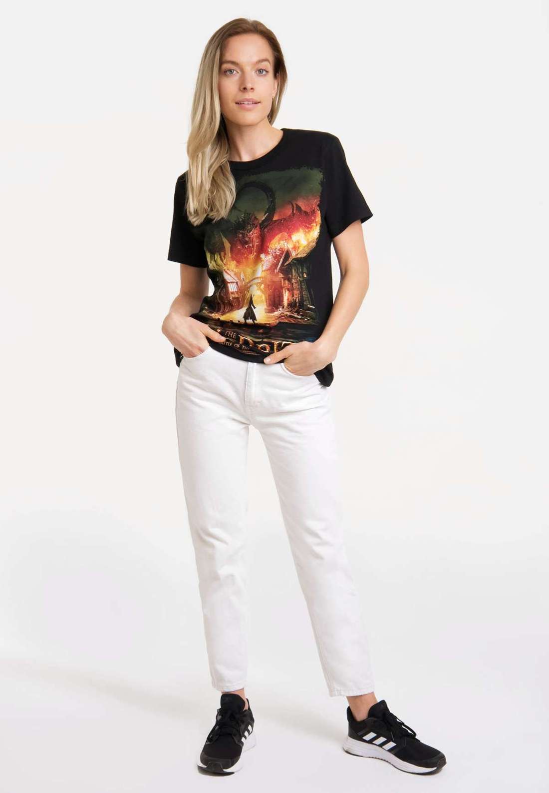 Футболка с лицензионным принтом Hobbit - Battle Of The Five Armies