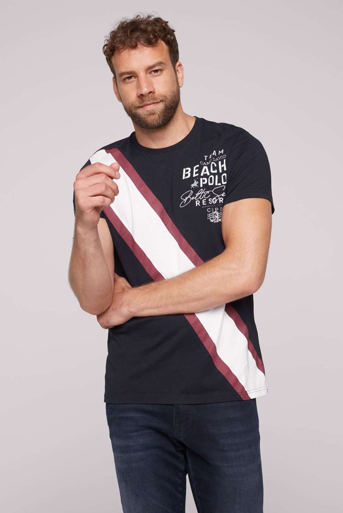 рубашка с круглым вырезом