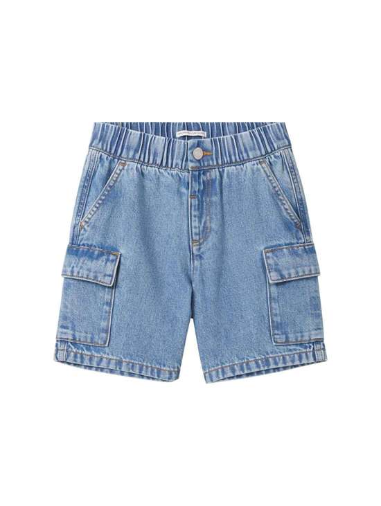 Джинсы-карго из переработанного хлопка