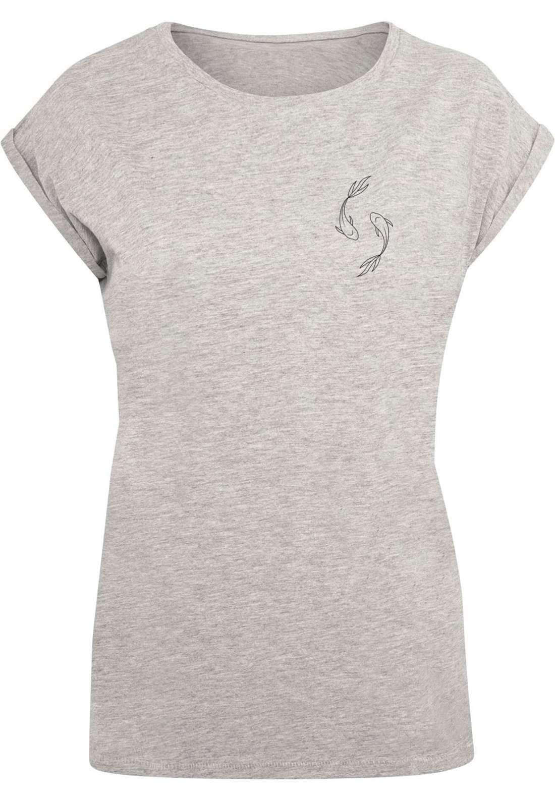 футболка Damen Ladies Spring - Yin & Jang Fish T-Shirt