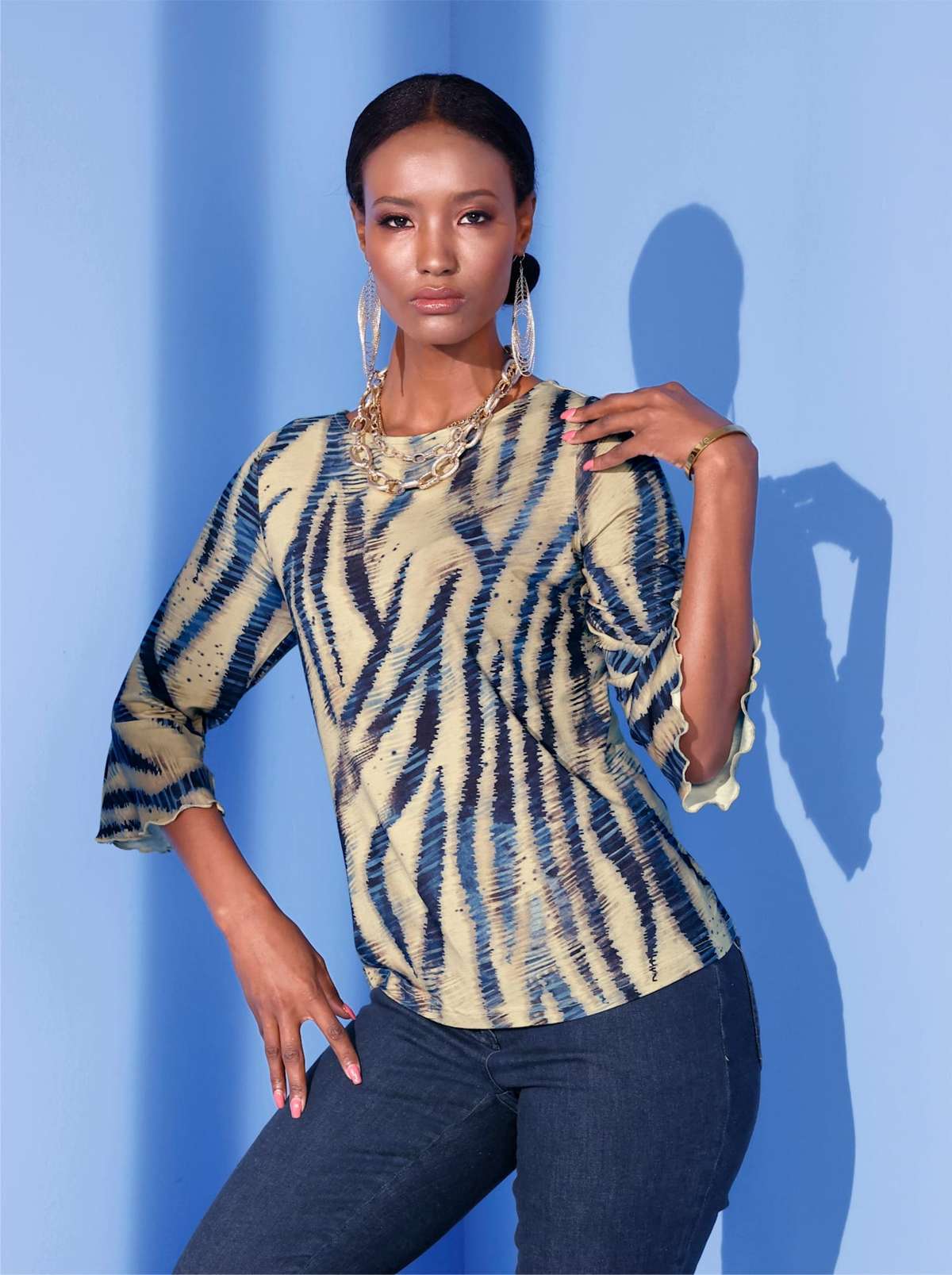 рубашка с рукавом 3/4 Shirt
