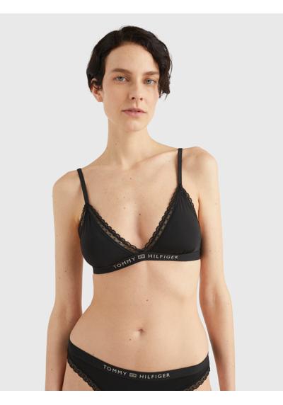 Бюстгальтер-бралетт с фирменным лейблом Tommy Hilfiger UNLINED TRIANGLE