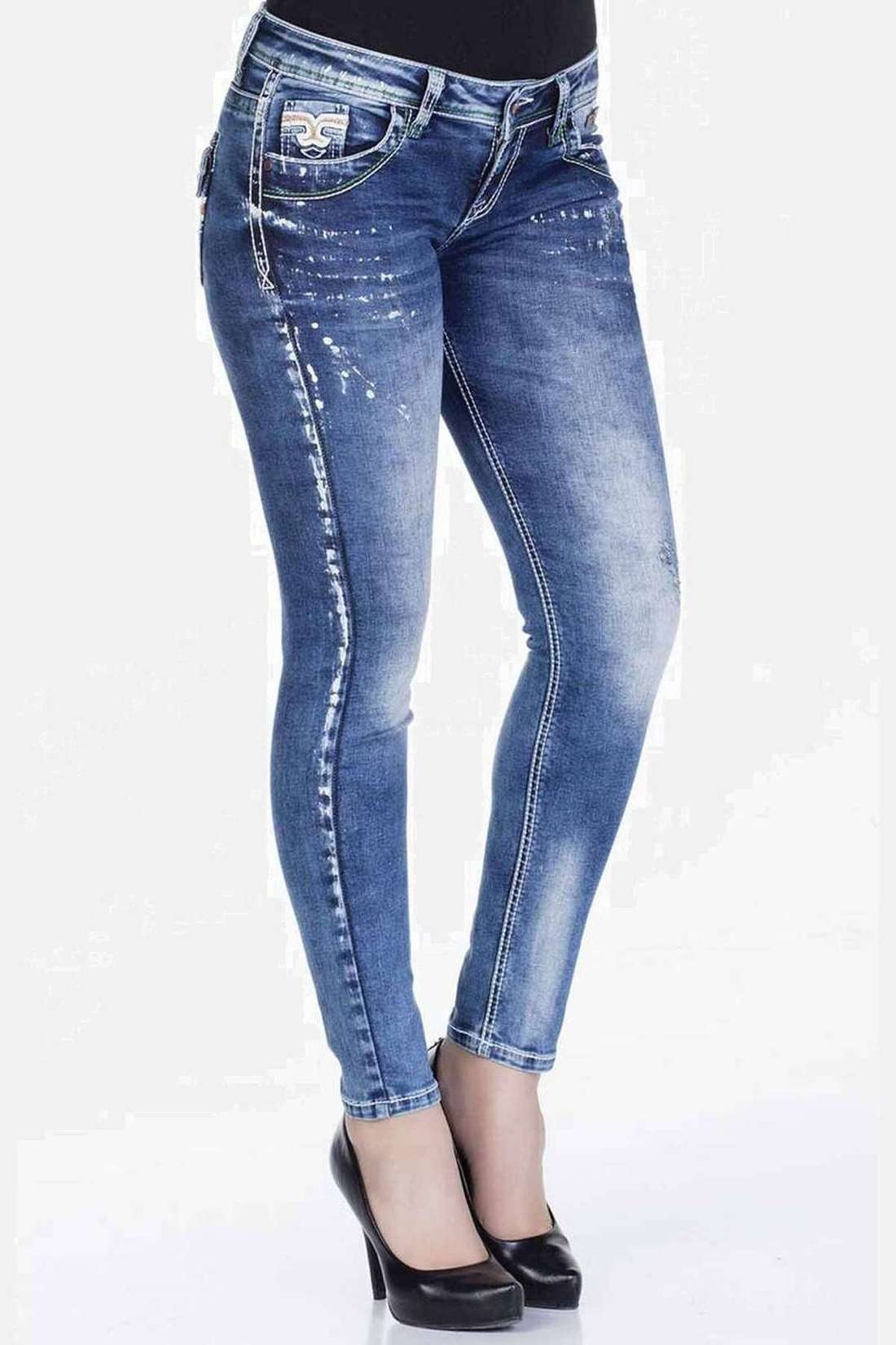 Джинсы узкого кроя Jeans