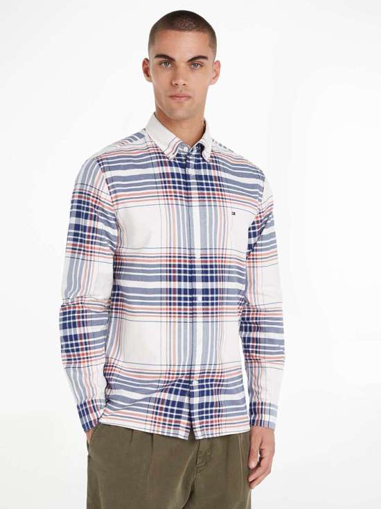 Рубашка с длинными рукавами в крупную клетку XL OXFORD CHECK RF SHIRT
