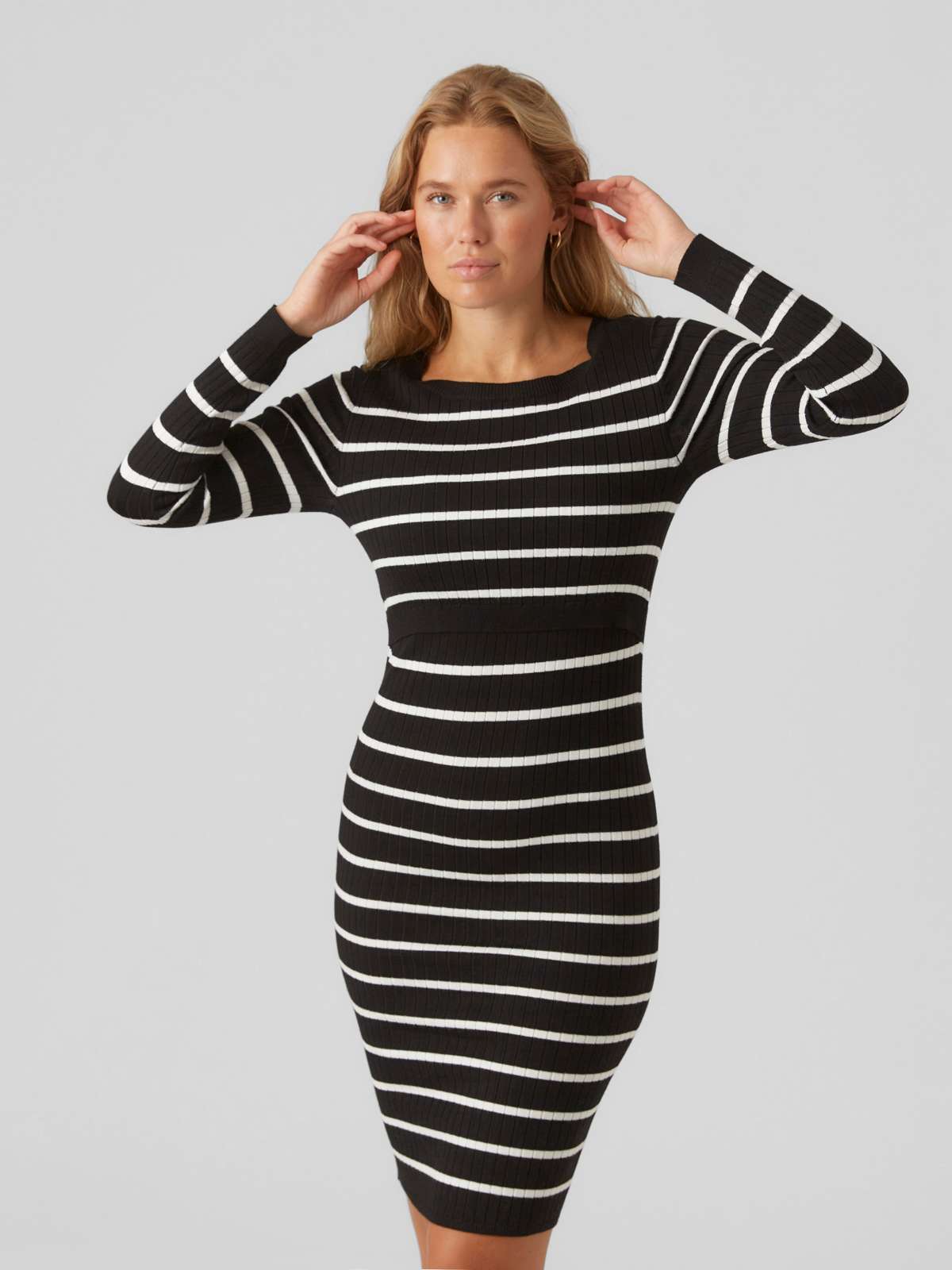 Платье для беременных MLNEWSIV JUNE LS UK KNIT DRESS 2F A NOOS